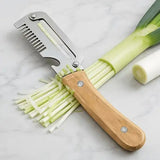 BUY 1 GET 1 FREE, 3 In 1 Peeler Knife Stainless Steel -  3-Stage Kitchen Knife Sharpener