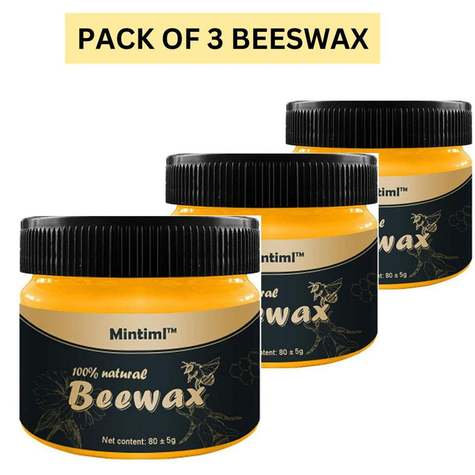Pack Of 3 Beewax Furniture Polishing