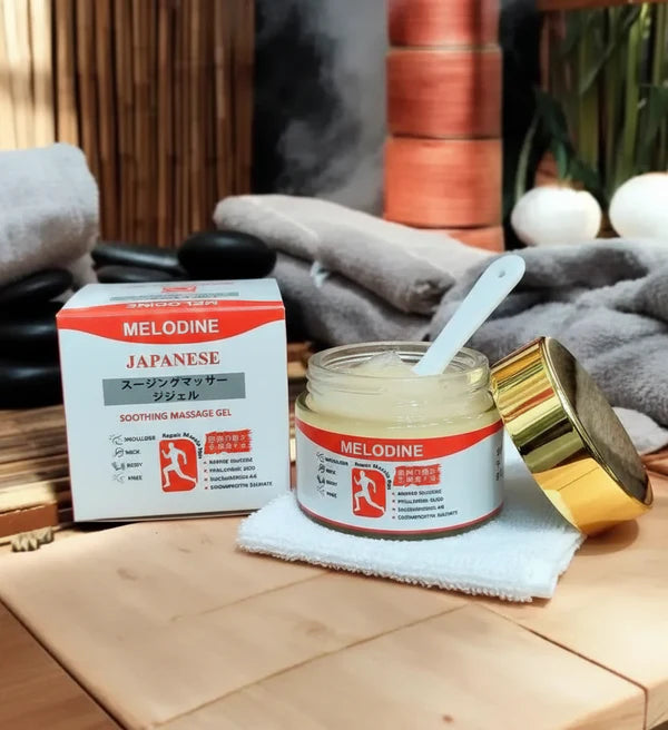 Japanese Instant Pain Relief Soothing Massage Gel – Fast-Absorbing Herbal Formula for Muscle, Joint & Body Pain