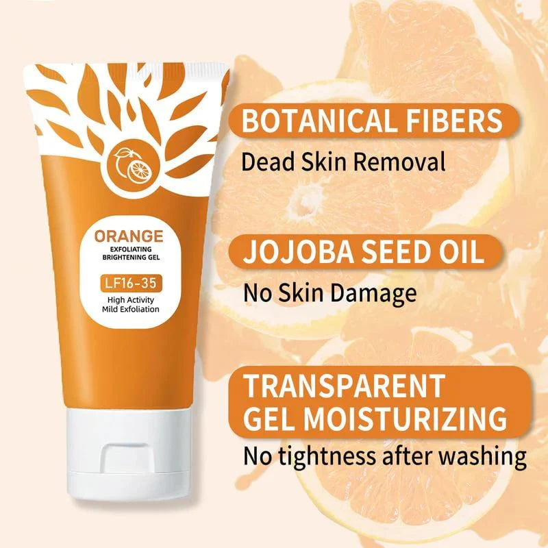 Buy 1 Get 1 Free, Orange Enzyme Exploiting Gel – Brightening, Exfoliating & Nourishing Citrus Skincare for Radiant, Healthy, Glowing Complexion Every Day (80g)