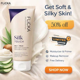 BUY 1 GET 1 FREE FLiCKA Silk Touch 3‑in‑1 Moisturizer & Primer | Hydrating,