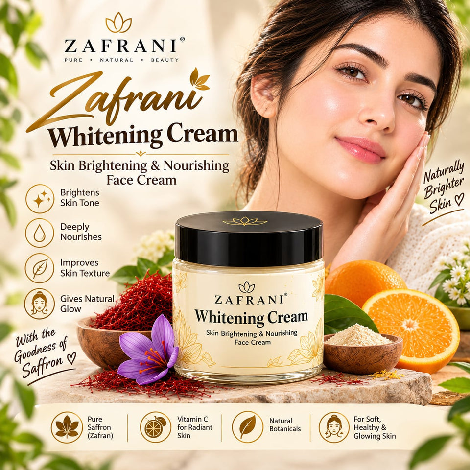 Zafrani Whitening Cream  | Skin Brightening & Nourishing Face Cream