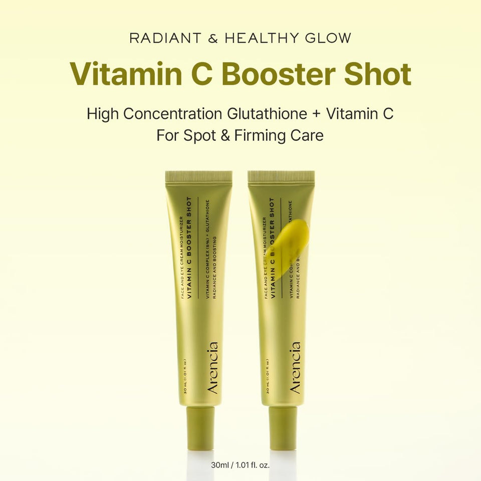 Buy 1 Get 1 Free Arencia Vitamin C Booster Shot 30ml – Brightening Facial Serum & Skin Tone Corrector
