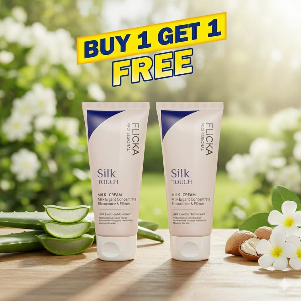 BUY 1 GET 1 FREE FLiCKA Silk Touch 3‑in‑1 Moisturizer & Primer | Hydrating,