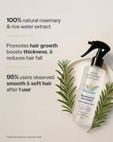 Buy 1 Get 1 Free Rosemary & Rice Water Hair Growth Spray – 200ml