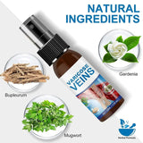 Varicose Veins Treatment Spray – Advanced Formula for Spider Veins, Leg Pain & Swelling Relief ~ 30ml