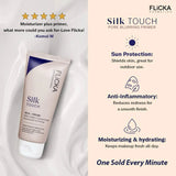 BUY 1 GET 1 FREE FLiCKA Silk Touch 3‑in‑1 Moisturizer & Primer | Hydrating,
